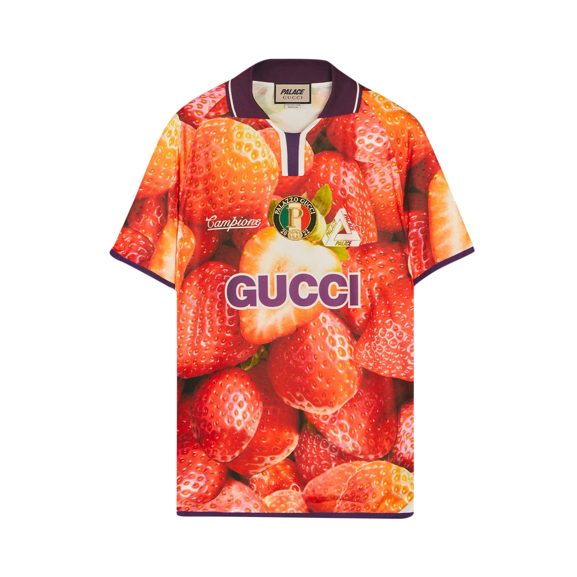 トップス Gucci x Palace Technical Jersey T-Shirt gucci x palace Printed football top technical jersey T-shirt