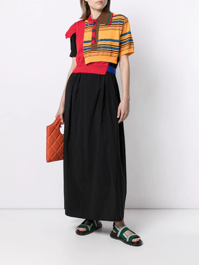 Kolor colour-block polo dress outlook