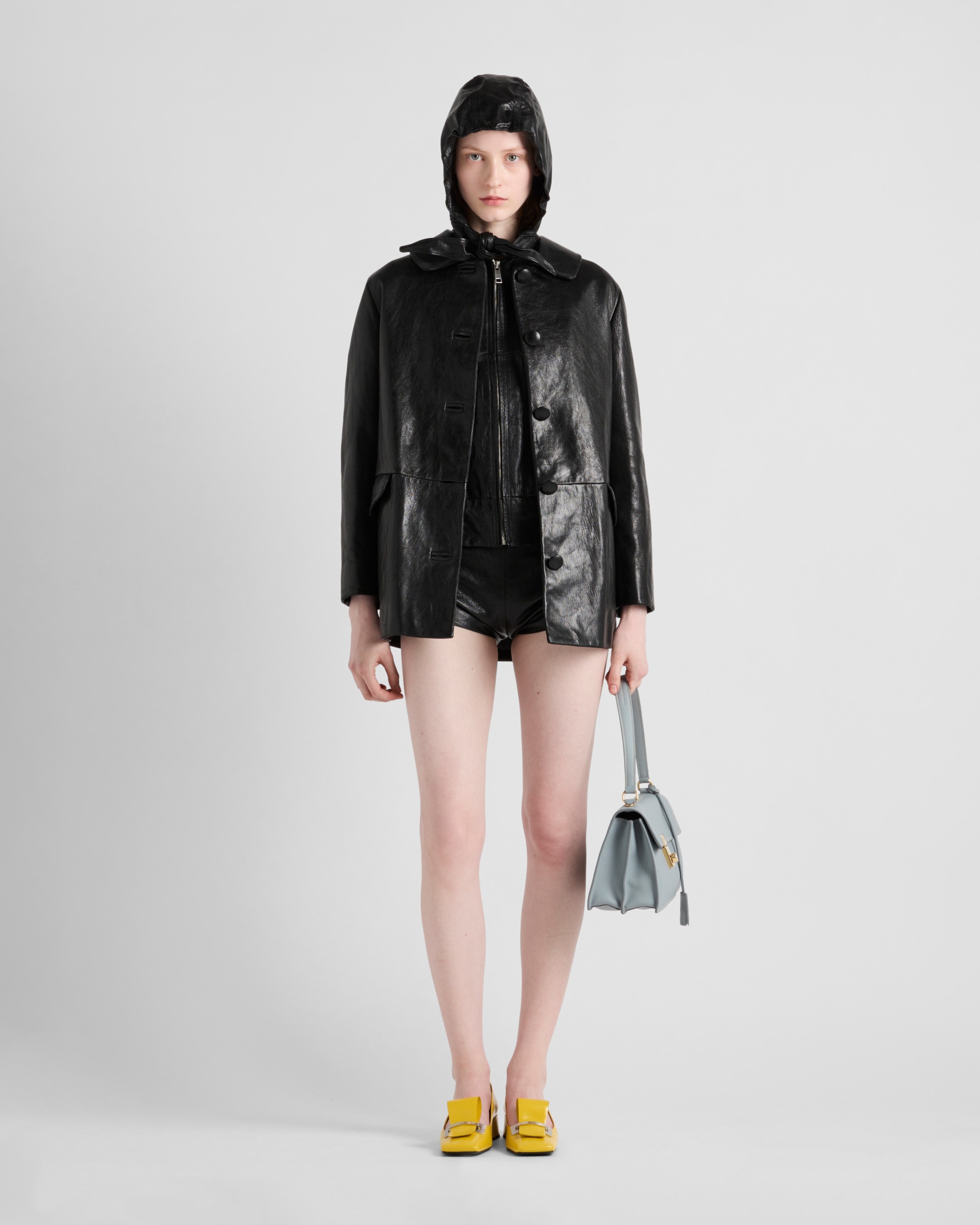Leather caban jacket - 2