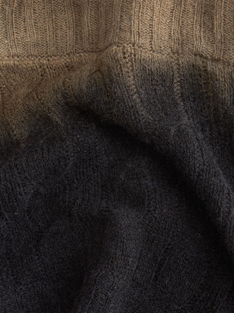 COLOUR SHADED WOOL JERSEY CULOTTES - 6