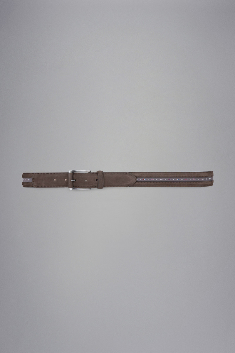 NUBUCK LEATHER BELT 3