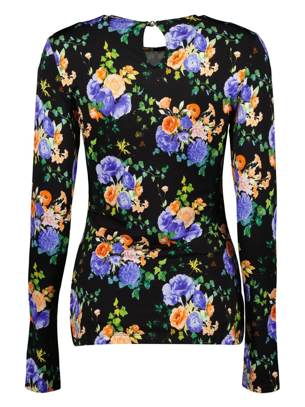 floral-print blouse - 2