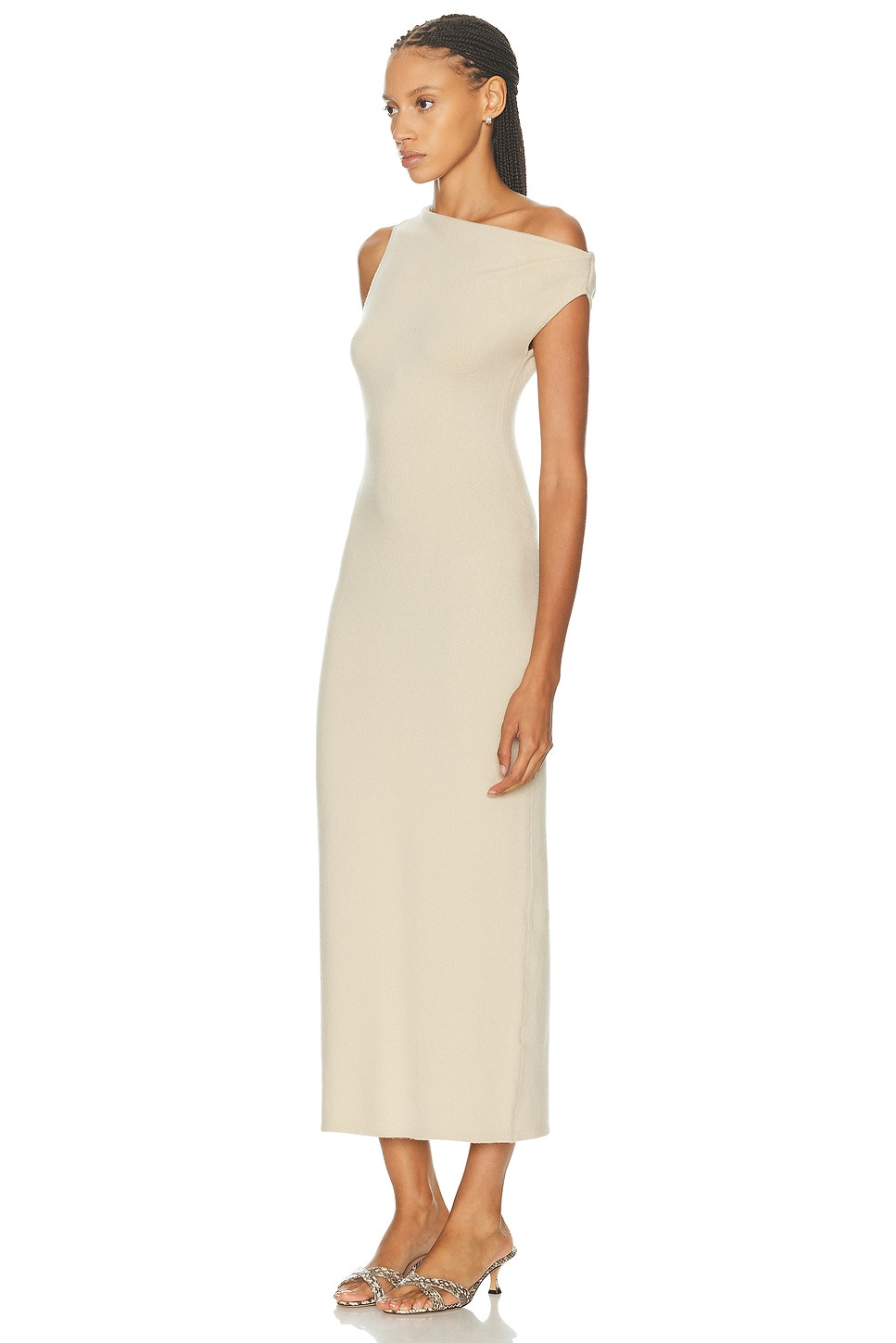 Asymmetrical Twist Dress - 3