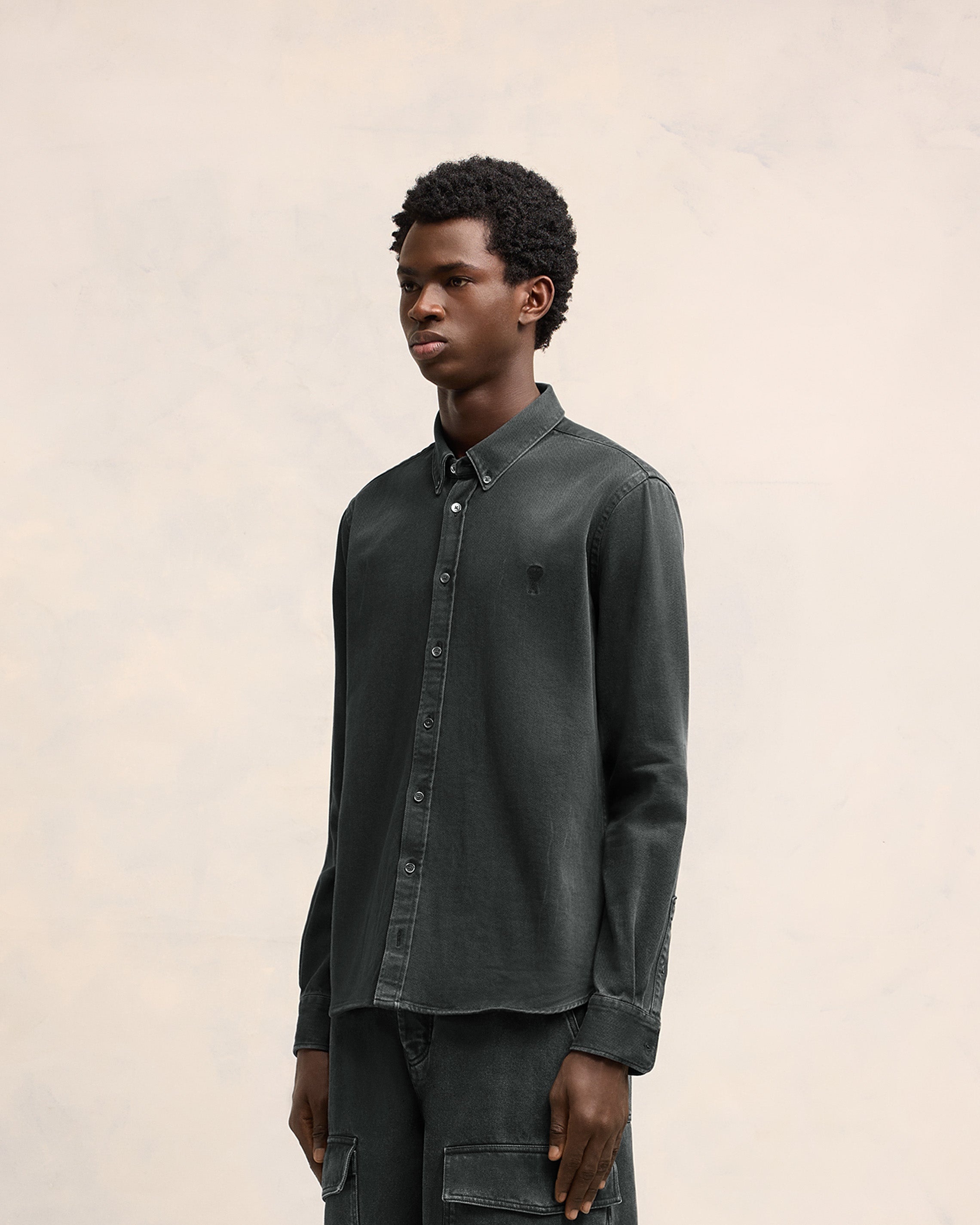 BUTTON-DOWN AMI DE COEUR SHIRT - 6