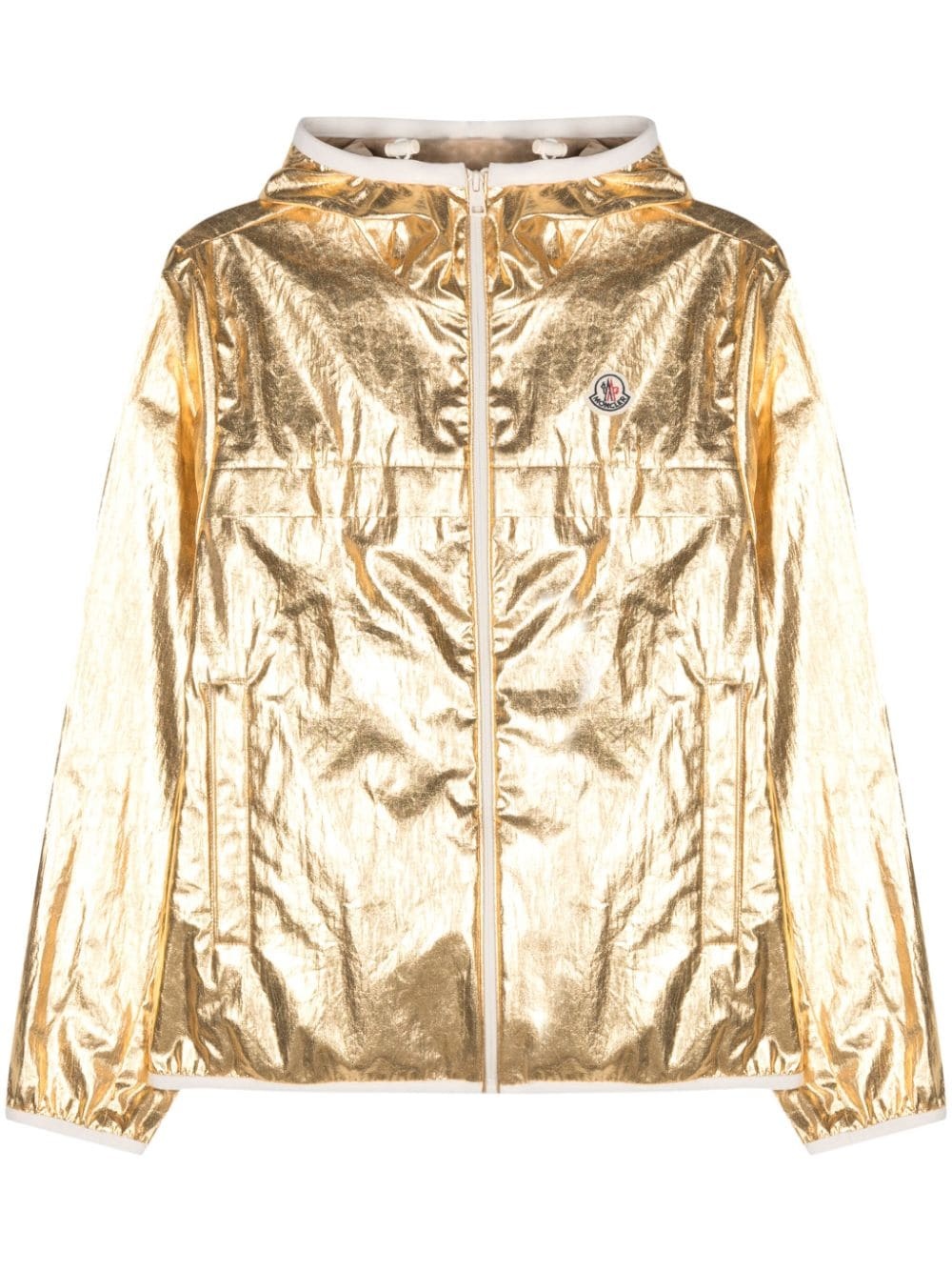 Moncler Roques laminated hooded jacket farfetch REVERSIBLE