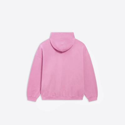 BALENCIAGA Pride Boxy Hoodie in Pink outlook