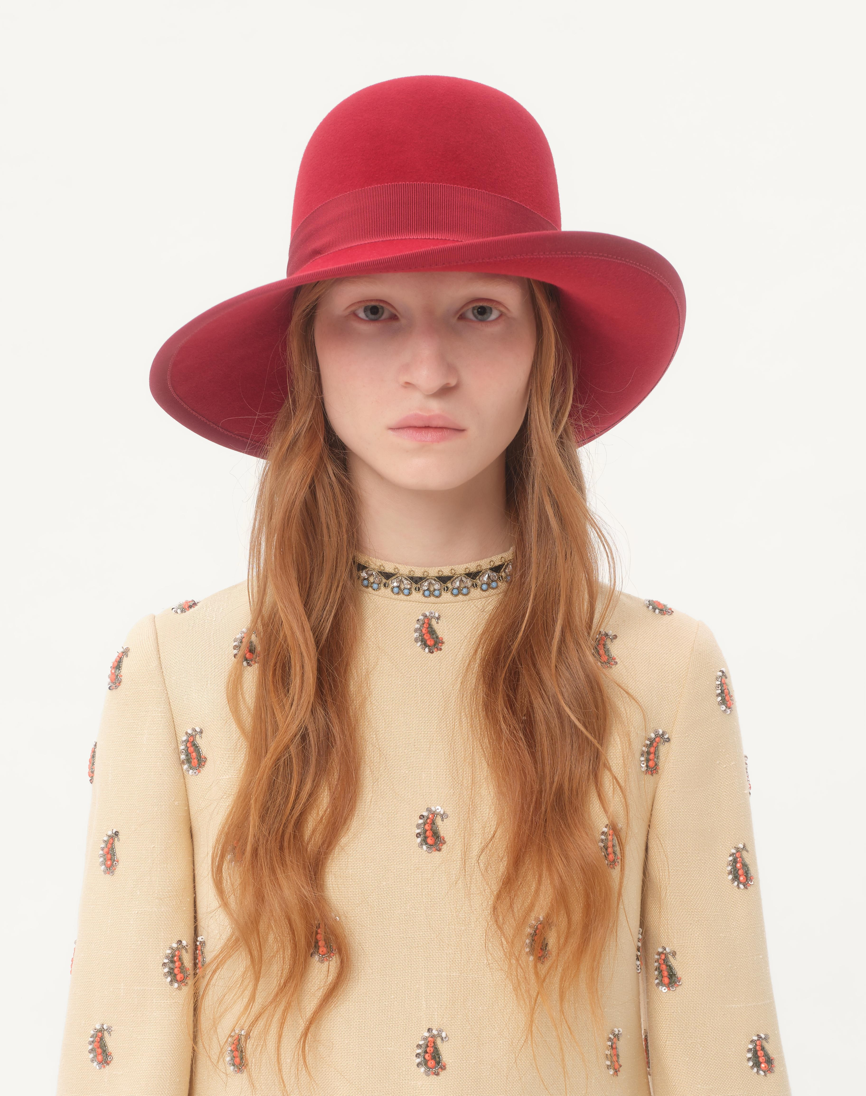 VLOGO SIGNATURE HAT IN LAPIN FABRIC - 2
