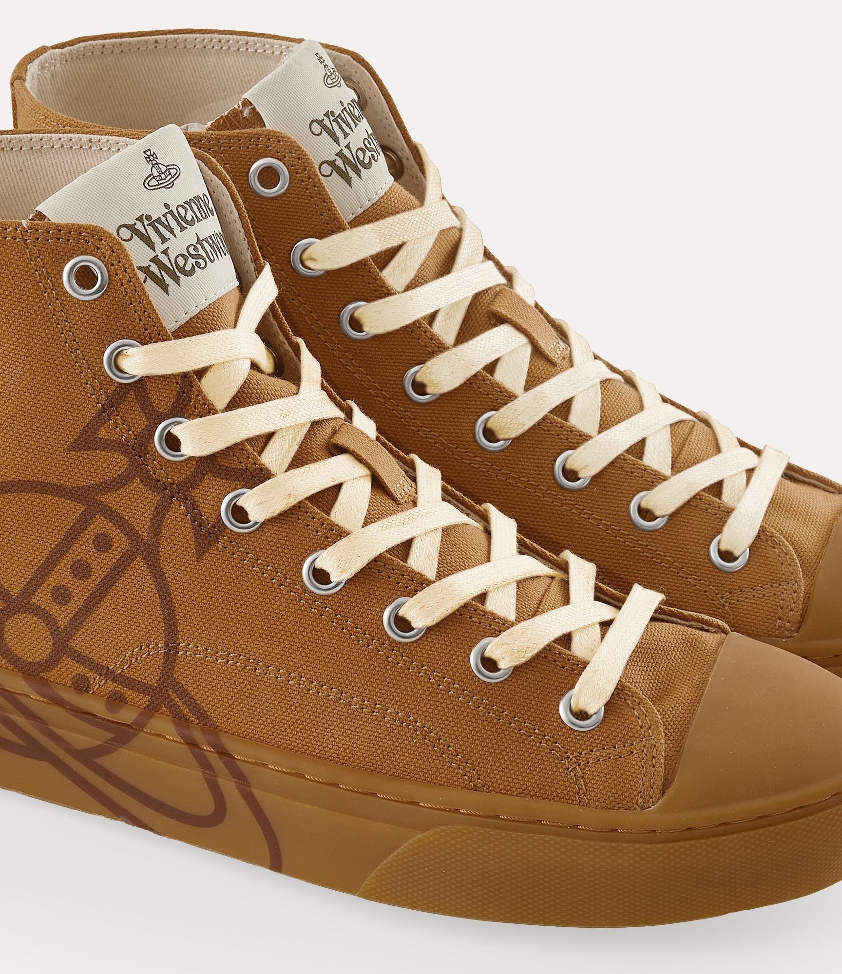 HIGH TOP CANVAS PLIMSOLL - 5