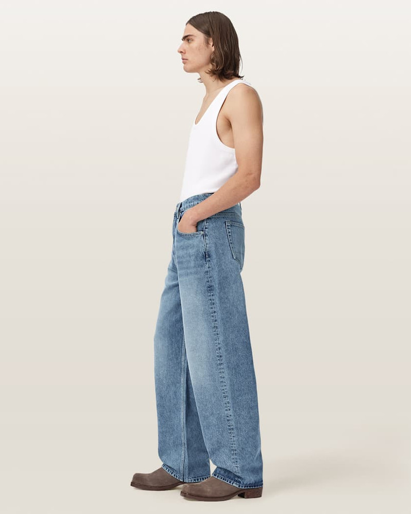 RIVET RELAXED SLOUCH DENIM JEANS 5