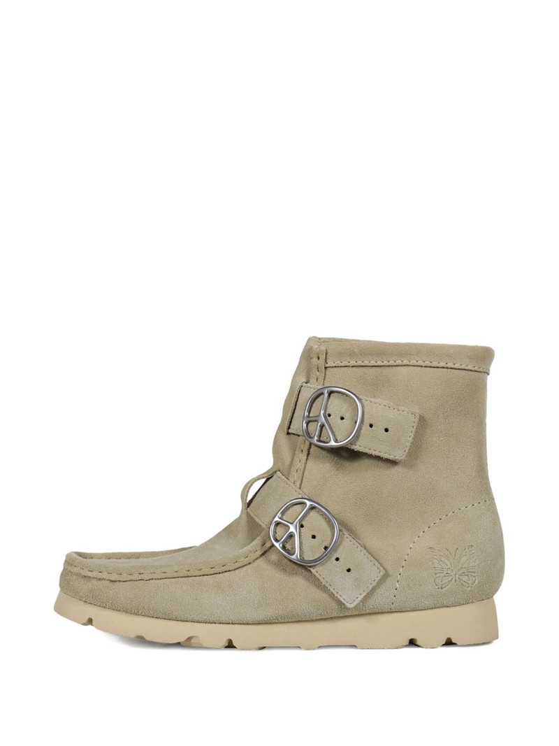 NEEDLES buckled boots outlook