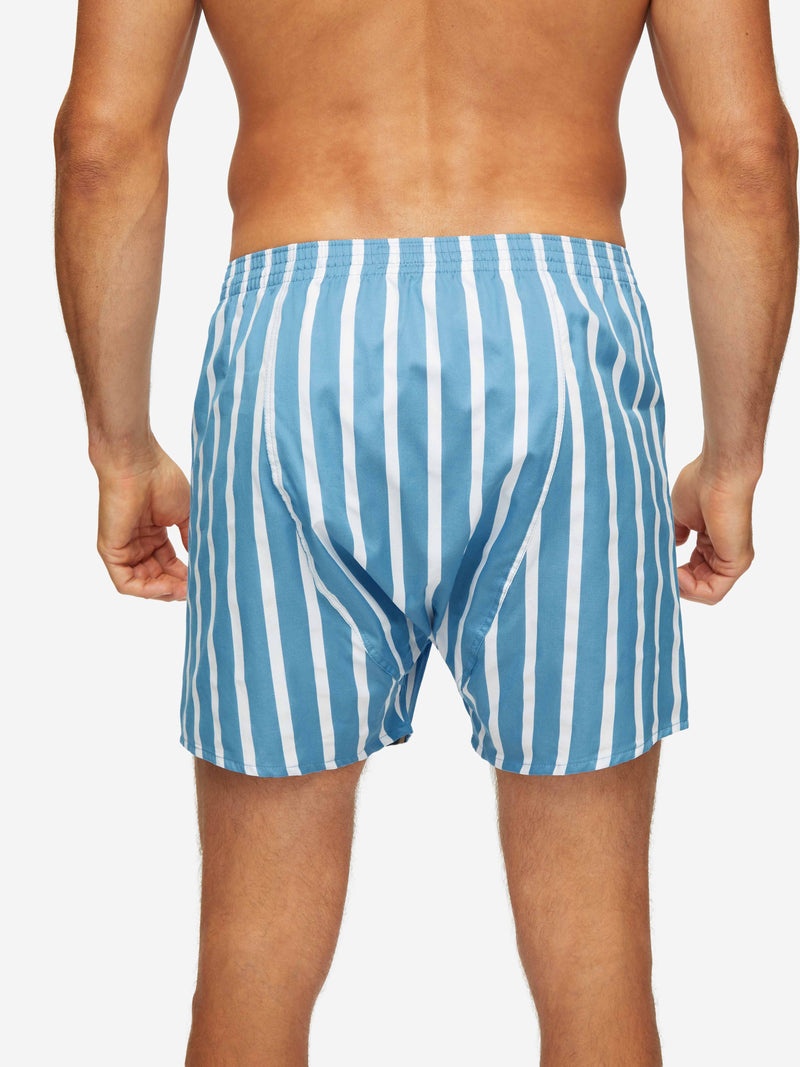 Men's Classic Fit Boxers Royal 219 Cotton Blue - 6