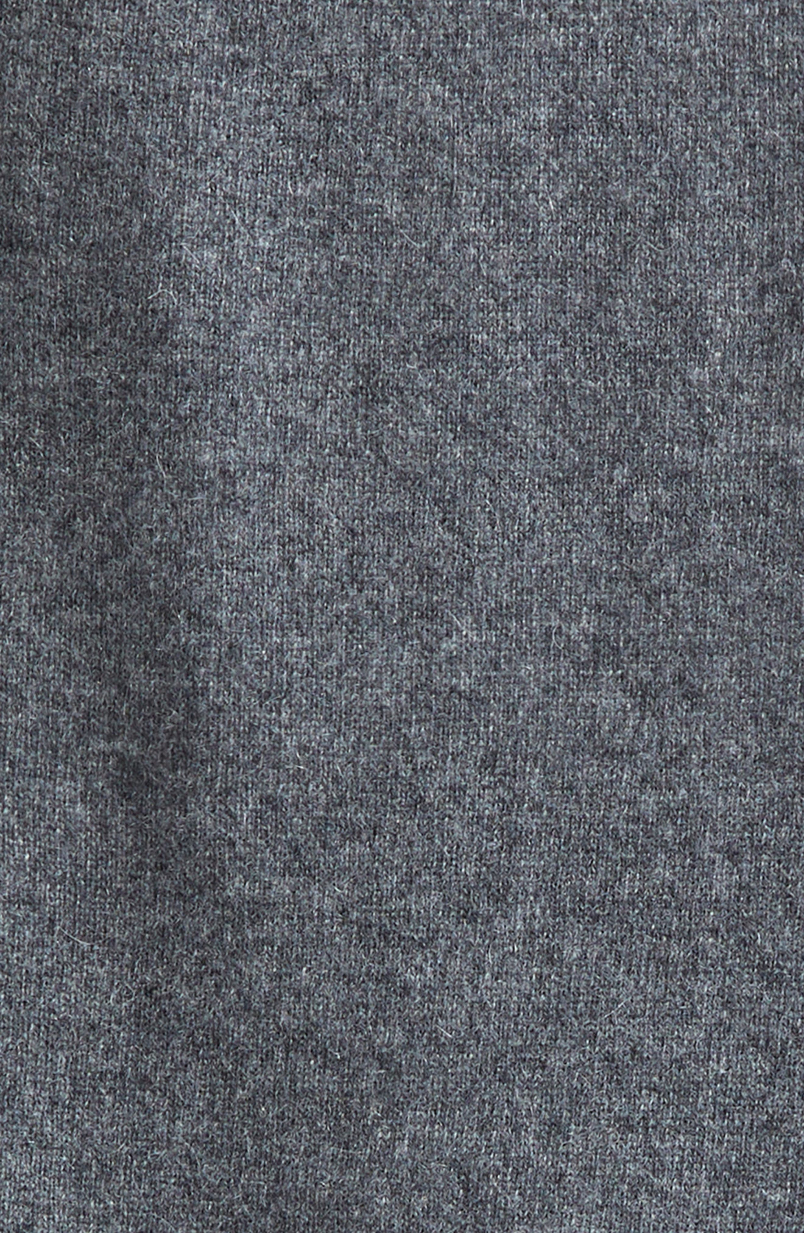 TOTEME Cashmere Cardigan in Dark Grey Melange at Nordstrom - 6