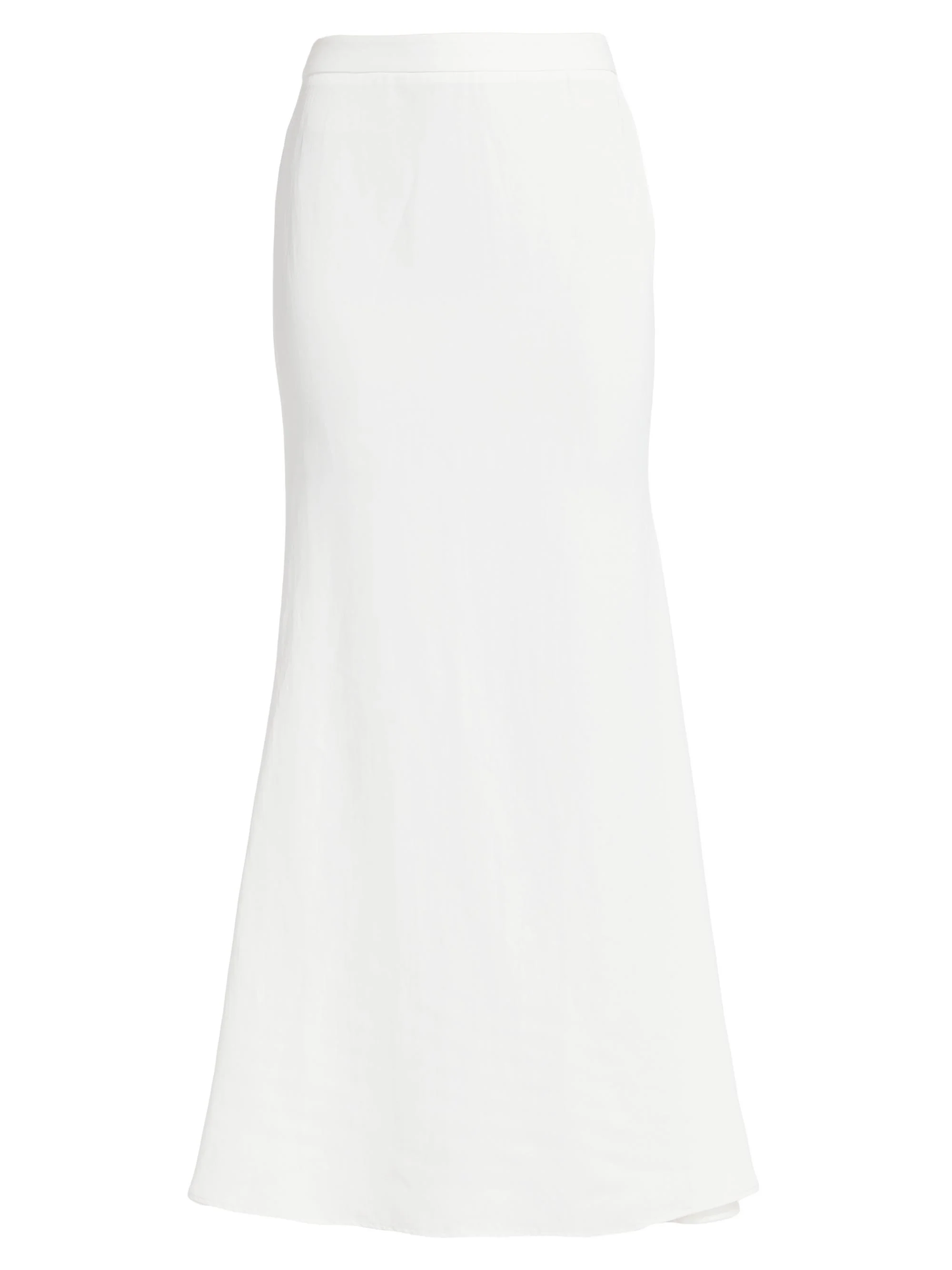 Women's At Last Linen-Blend Maxi Skirt - White - 1
