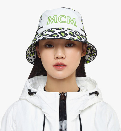 MCM Leopard Print Bucket Hat outlook