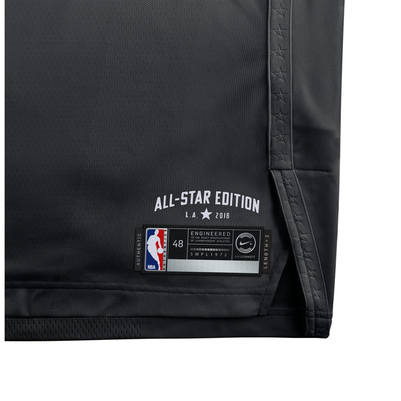 Jordan Air Jordan Stephen Curry All-Star Edition Authentic Jersey AU Black 928867-011 outlook