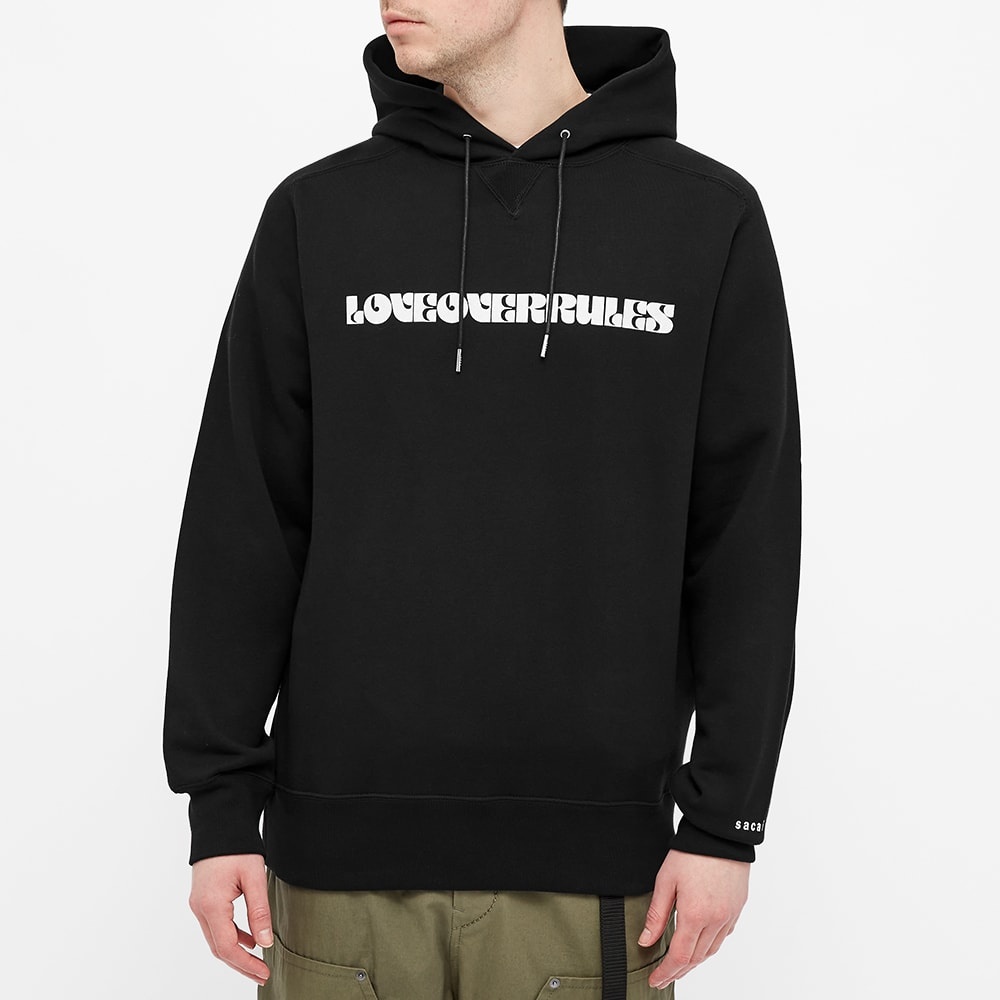 Sacai x Hank Willis Thomas Love Overrules Hoody - 4