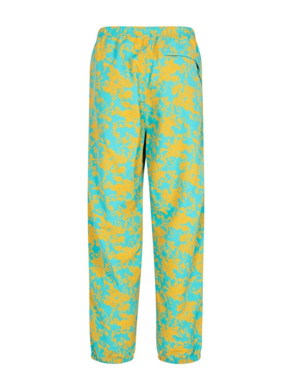 abstract-print Warm-Up trousers - 2