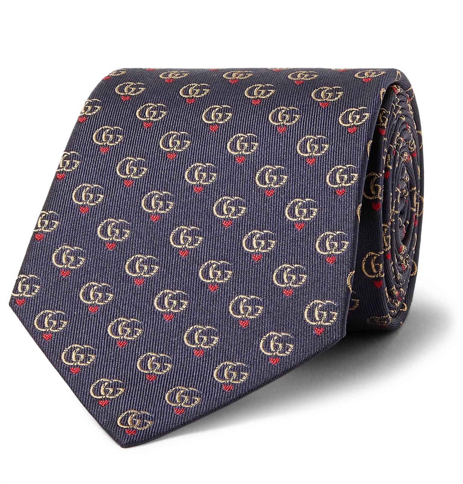 7.5cm Logo-Jacquard Silk-Twill Tie - 1