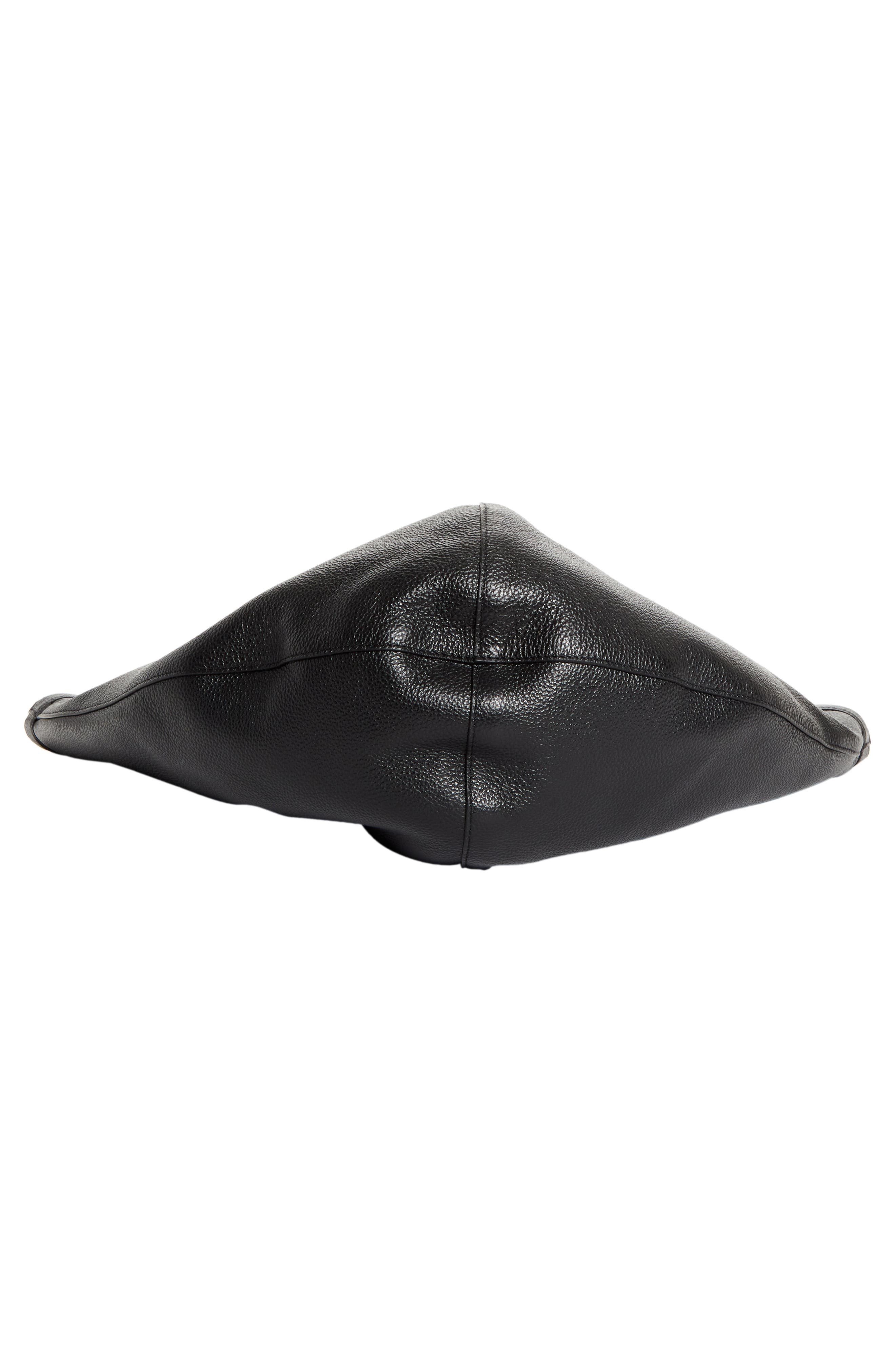 Soft M Leather Hobo Bag - 6