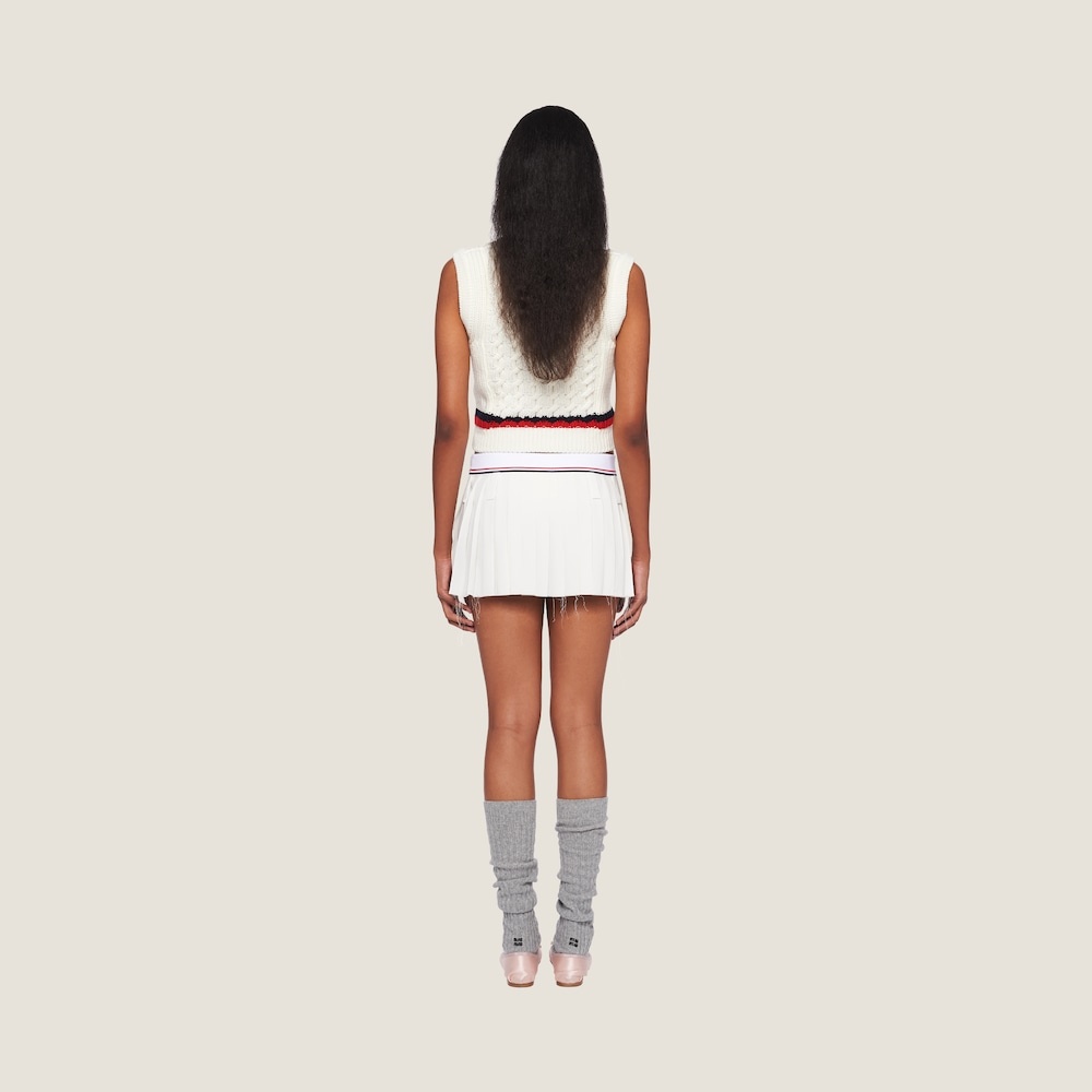 Sablé miniskirt - 2