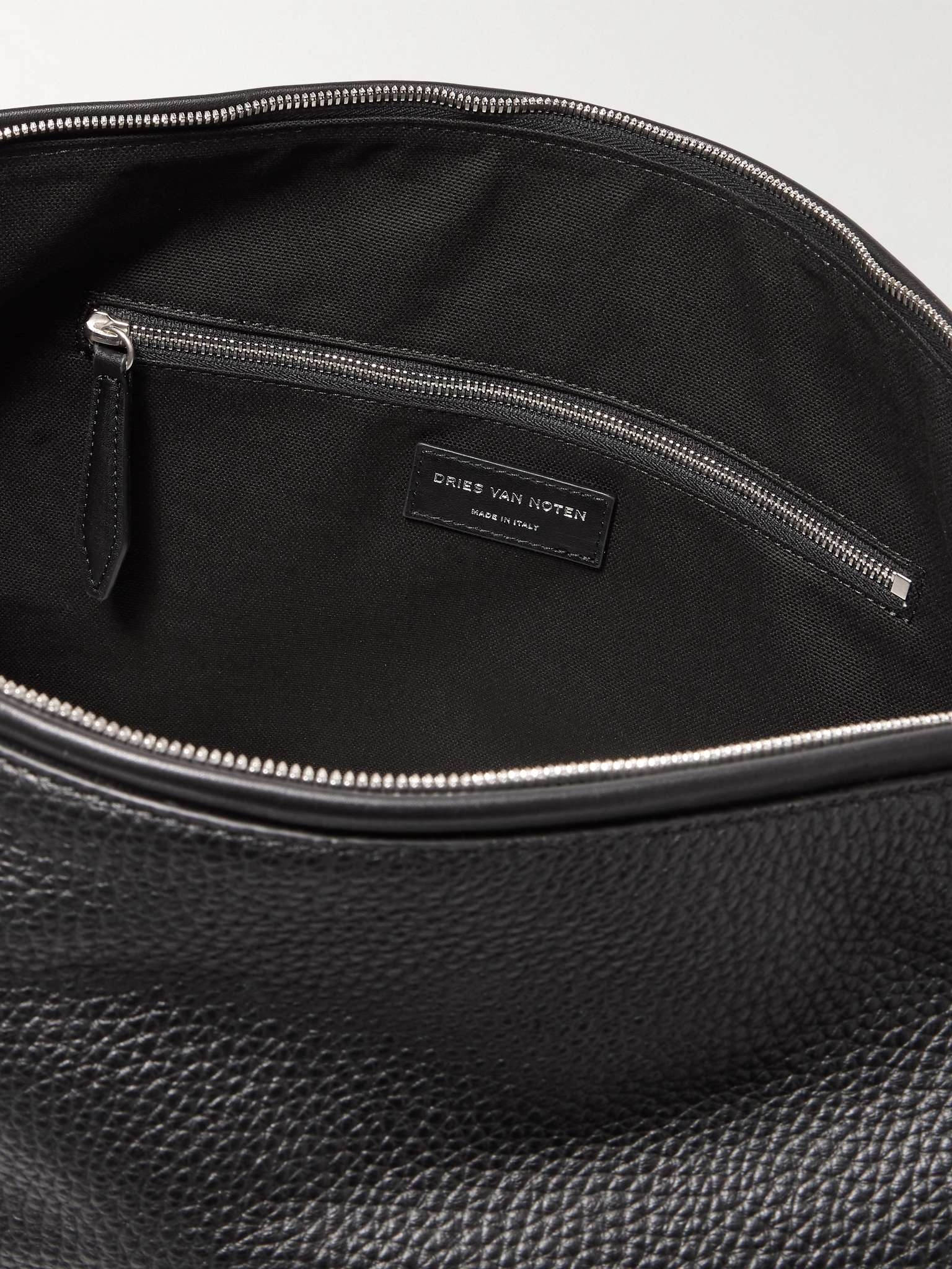 Full-Grain Leather Messenger Bag - 3