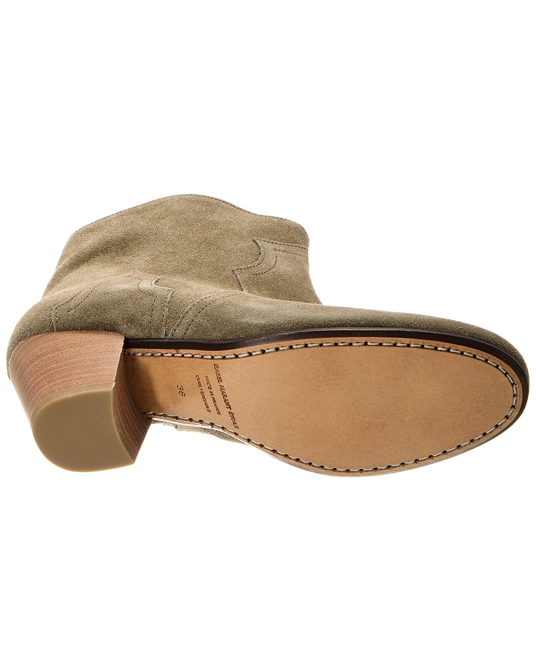Isabel Marant Dicker Suede Bootie - 4