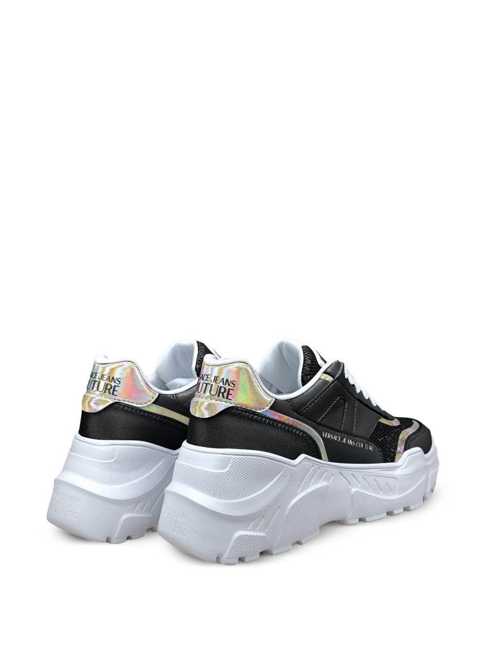 panelled sneakers - 3