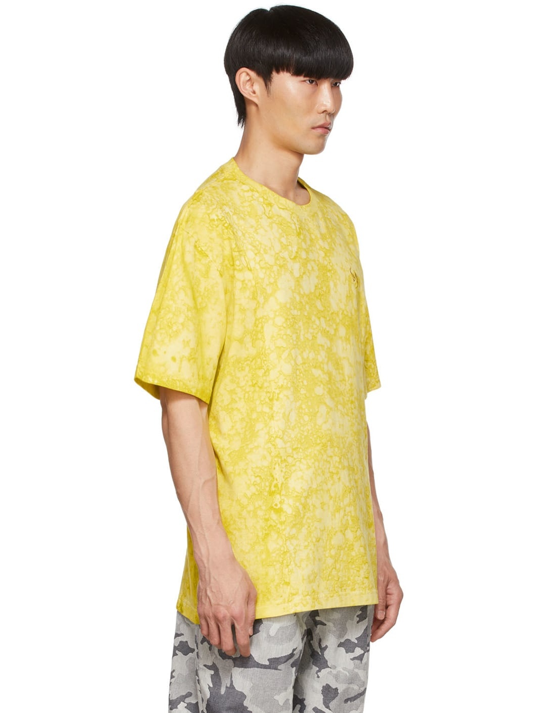 Yellow Cotton T-Shirt - 2