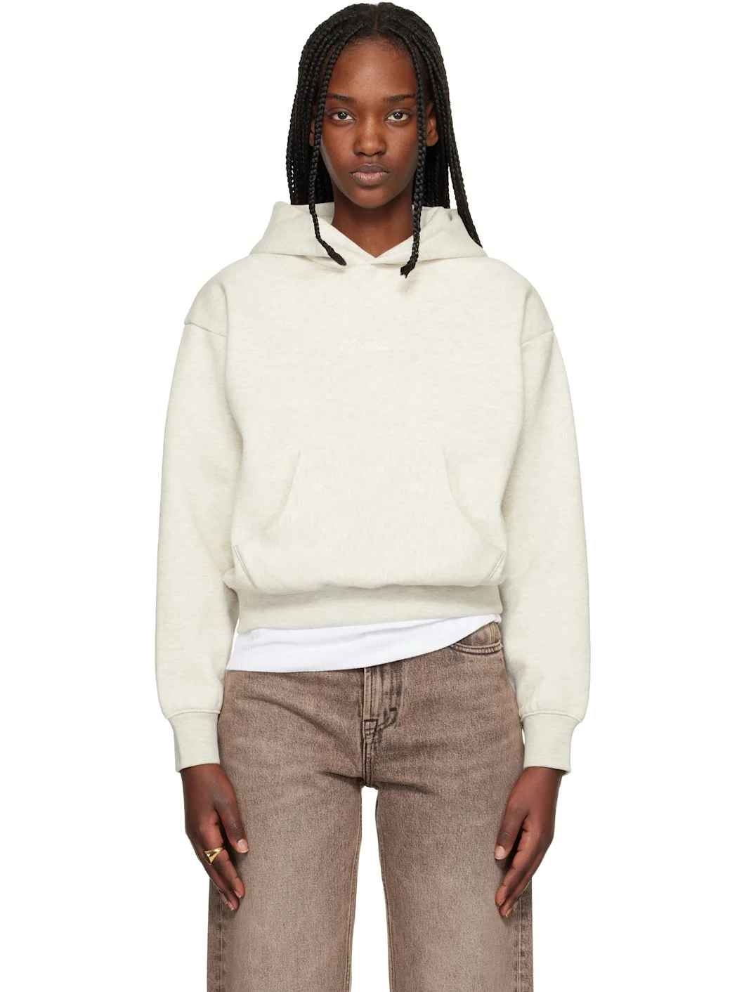 Gray Signature Classic Hoodie - 1