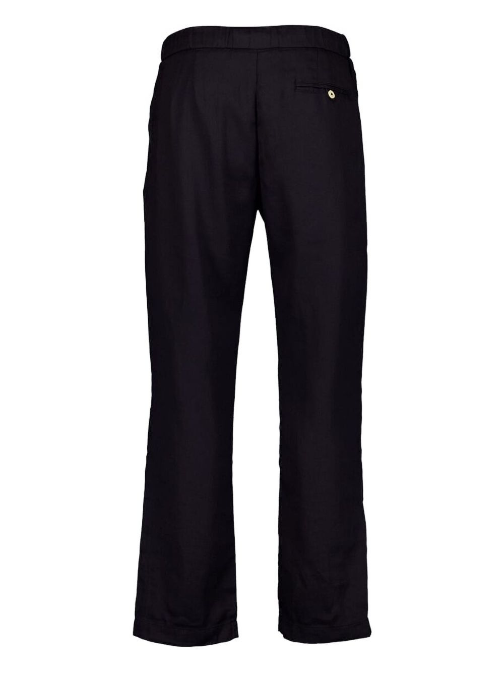 linen drawstring trousers - 2
