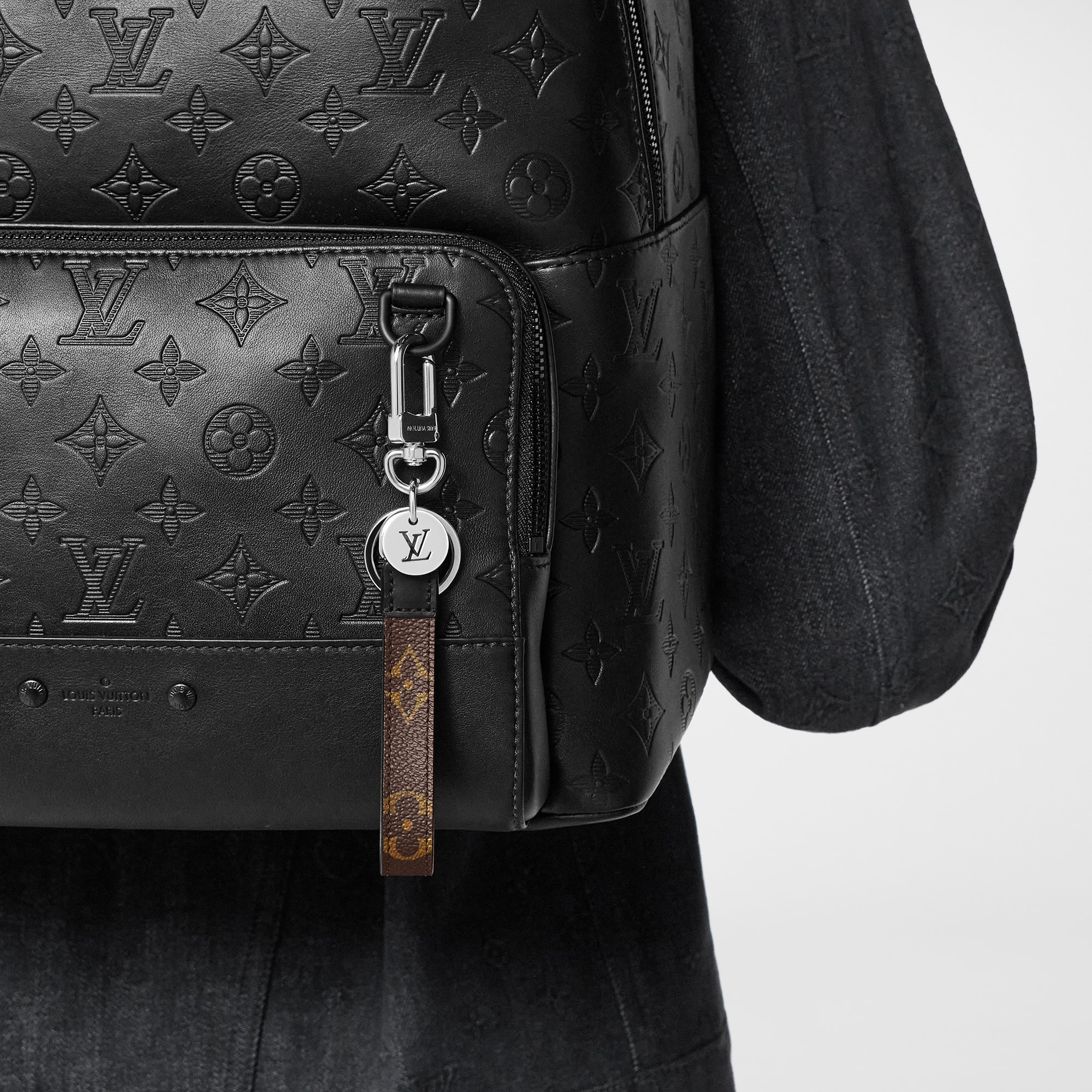 Monogram Slim Dragonne Bag Charm And Key Holder - 4