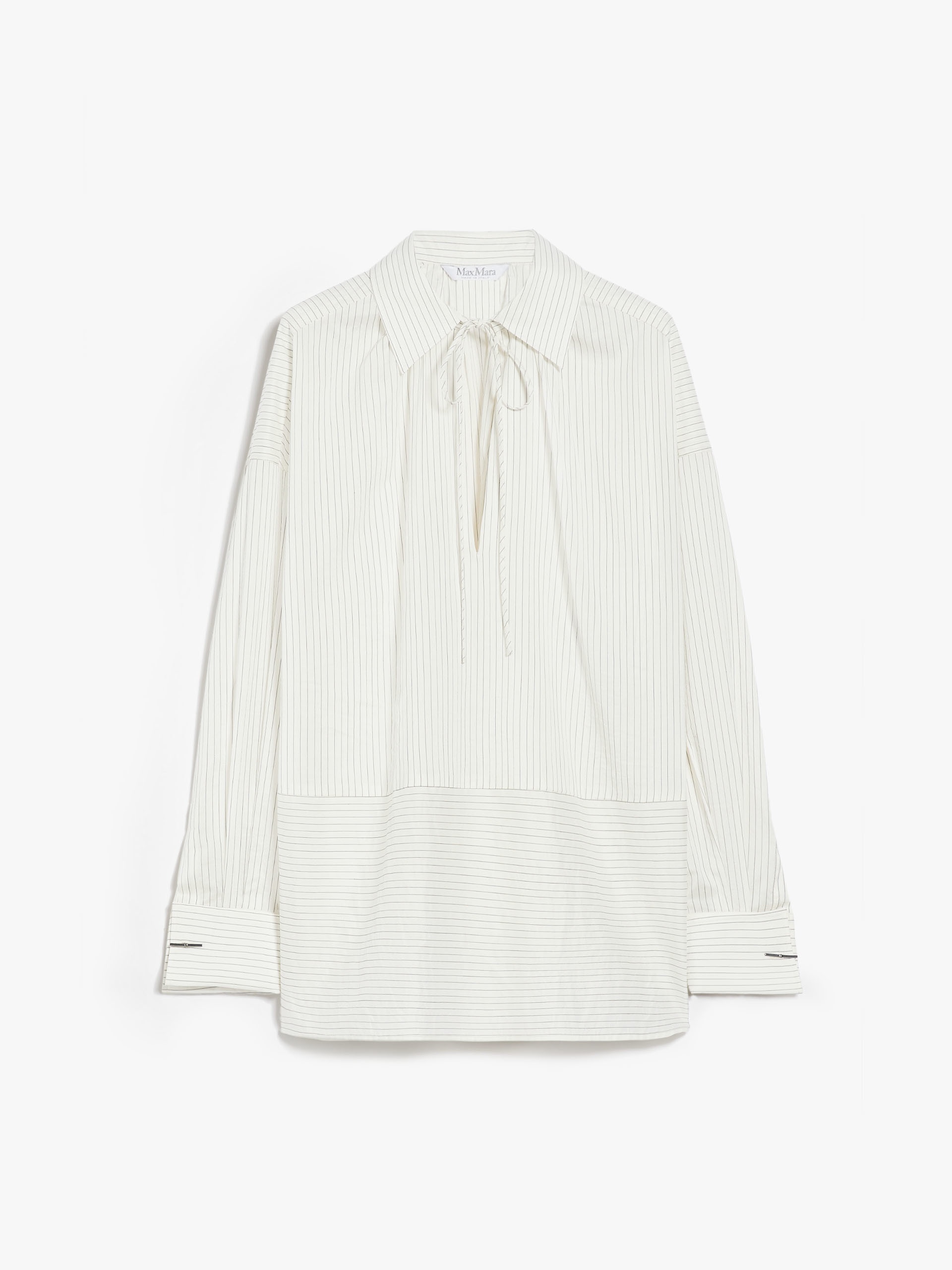 SALETTA Cotton and silk soft shirt - 1
