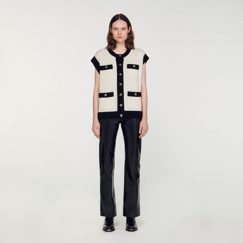 LOOSE SLEEVELESS COATIGAN 3