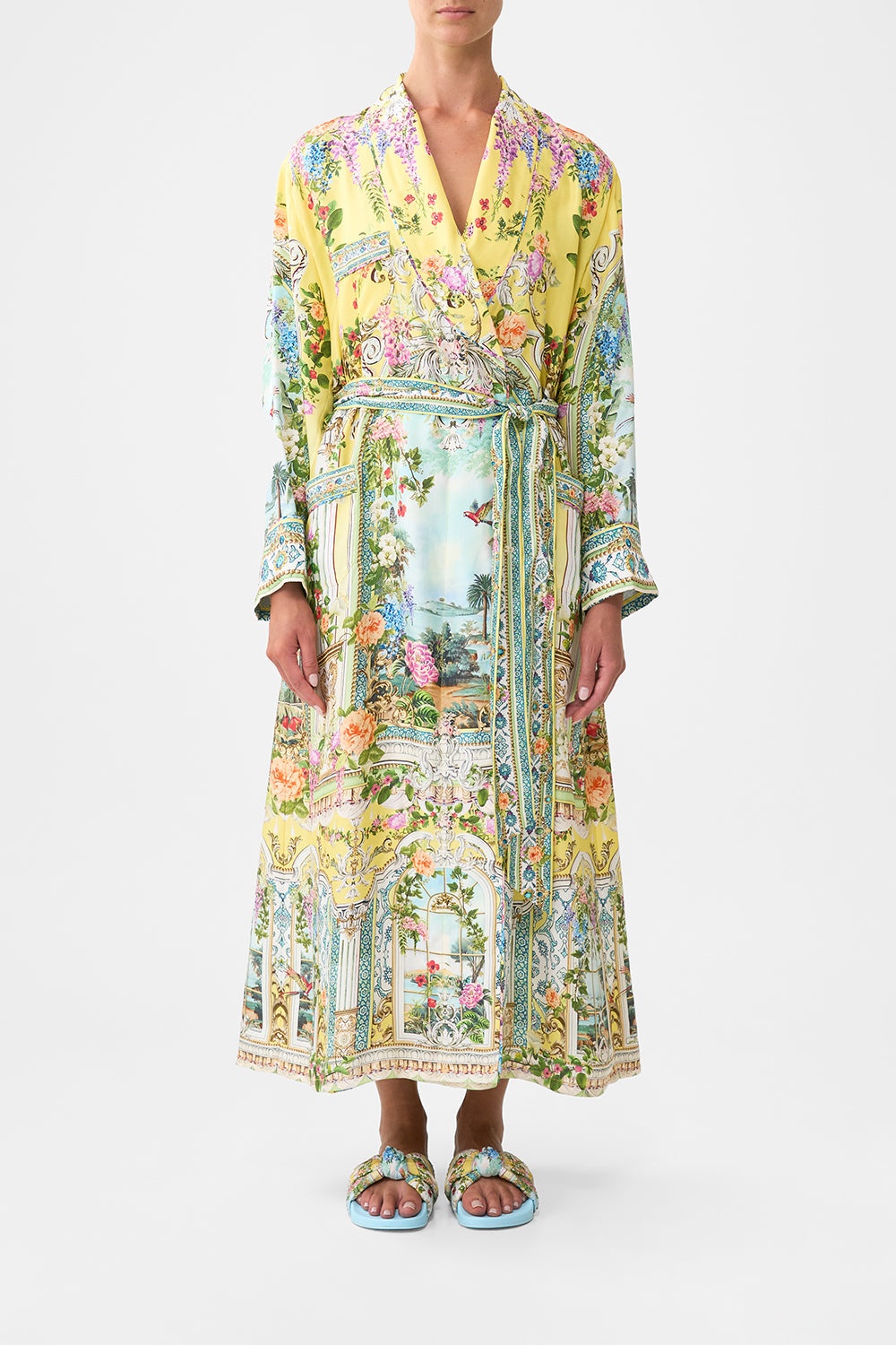 LONG ROBE WITH TIE - 6