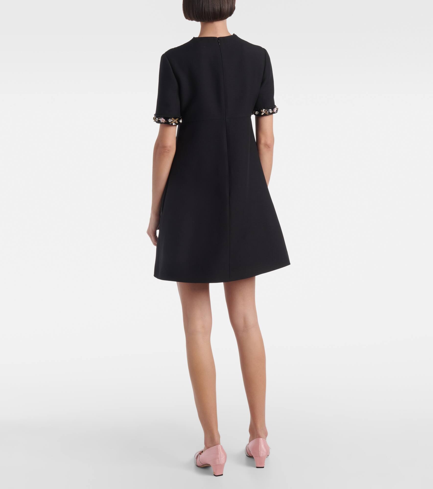 Crepe Couture embellished minidress - 3