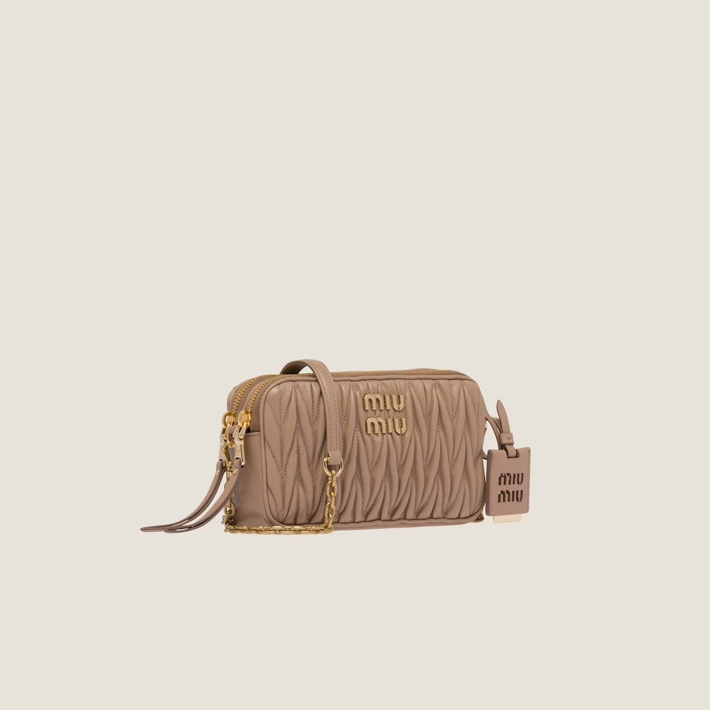 Matelassé nappa leather mini-bag - 3