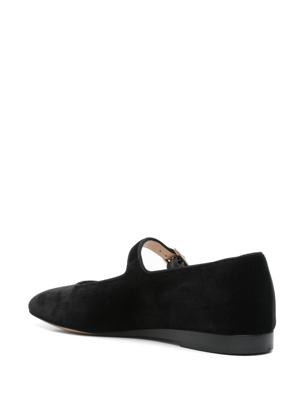 velvet ballet flats - 3