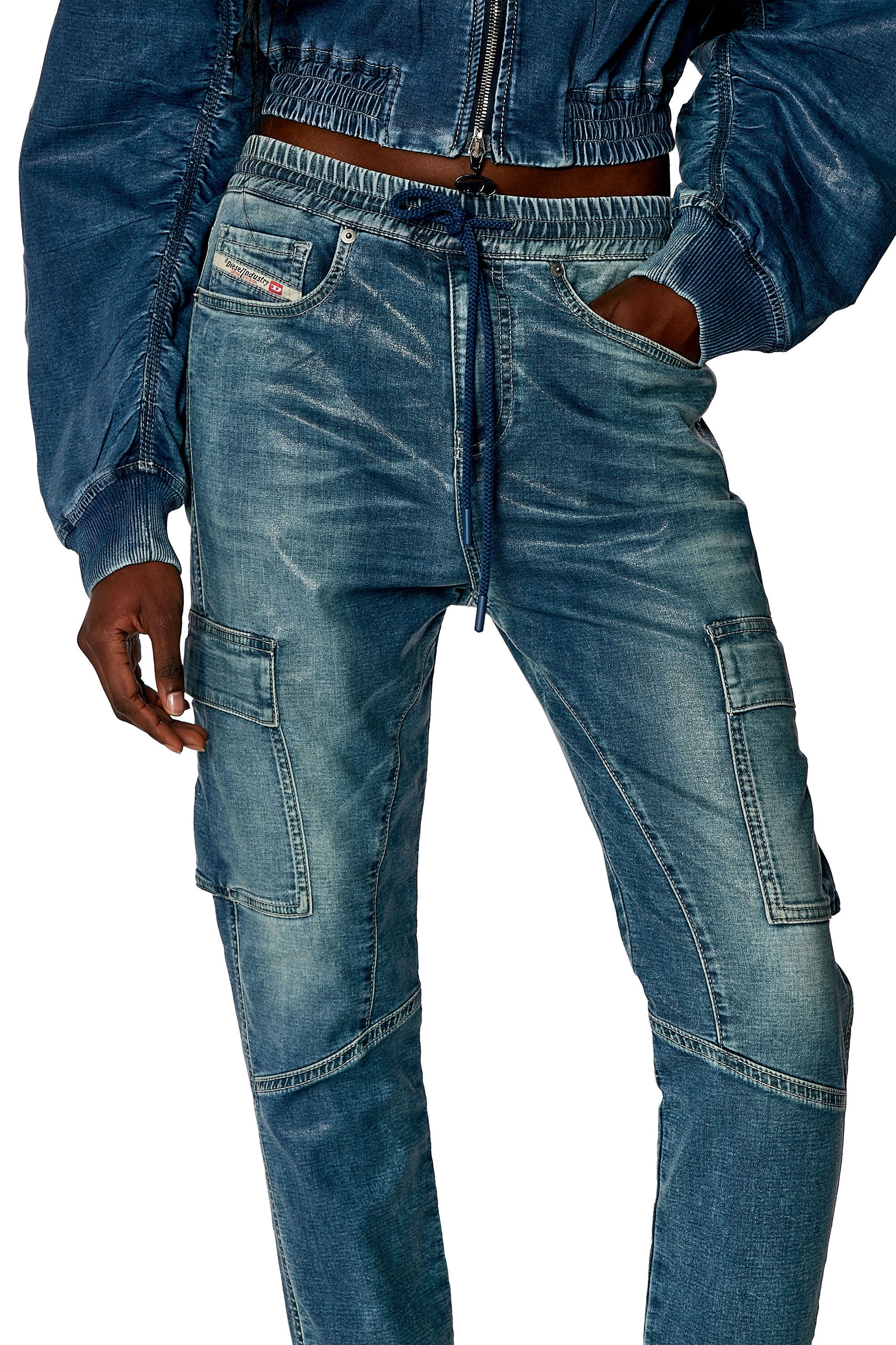 SLIM 2051 D-URSY TRACK DENIM 068KV - 4