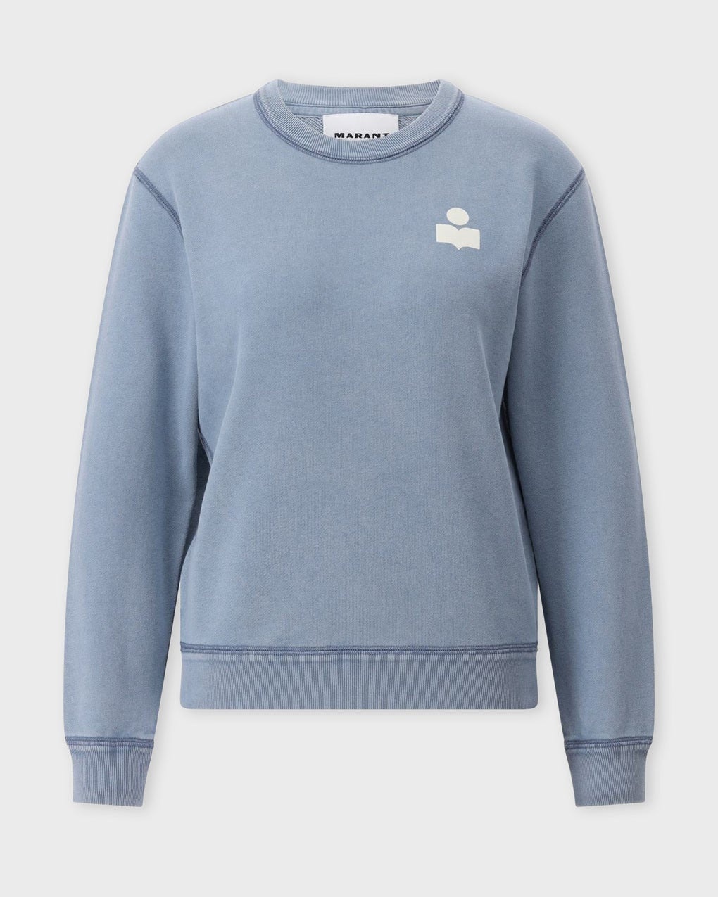 Sweatshirt Maurine Blå/ecru - 1