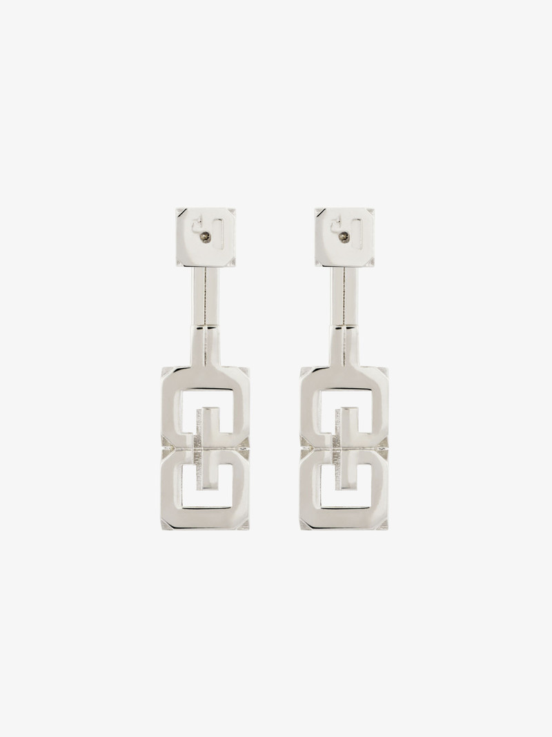 Givenchy G CUBE EARRINGS IN METAL outlook