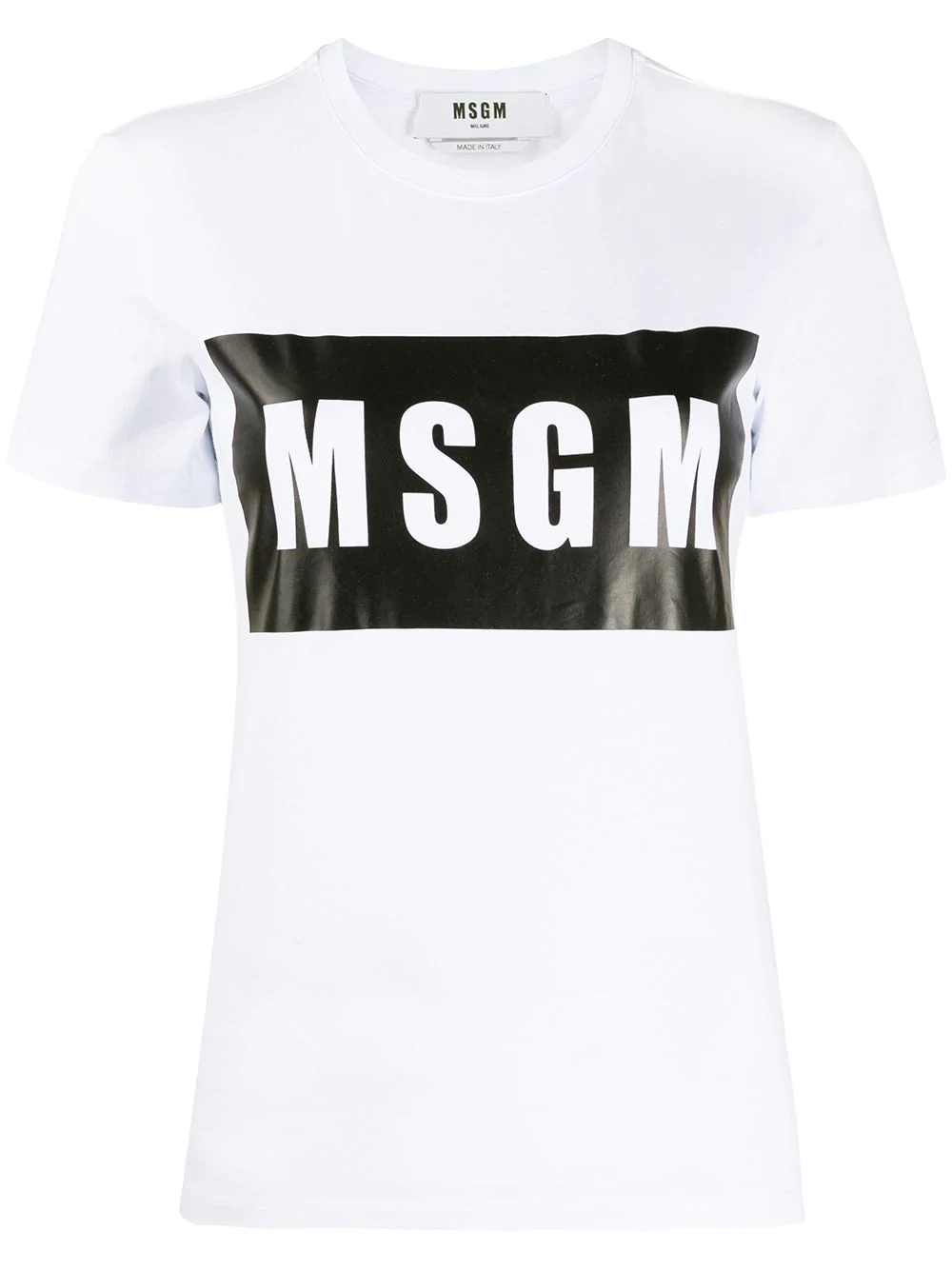 logo print T-shirt - 1