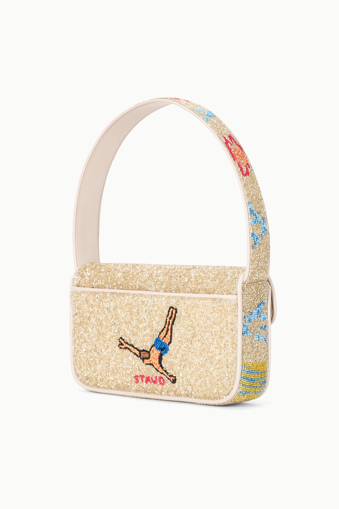 STAUD TOMMY BEADED BAG DIVERS - 3