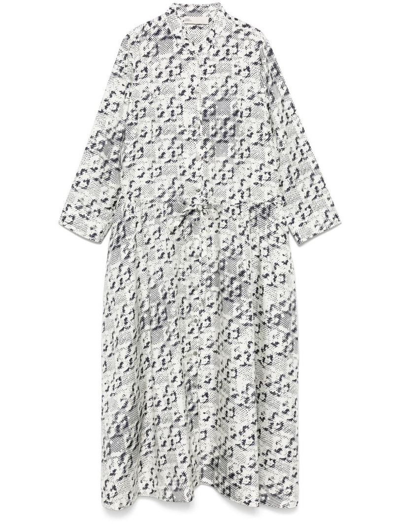 printed midi dress 1