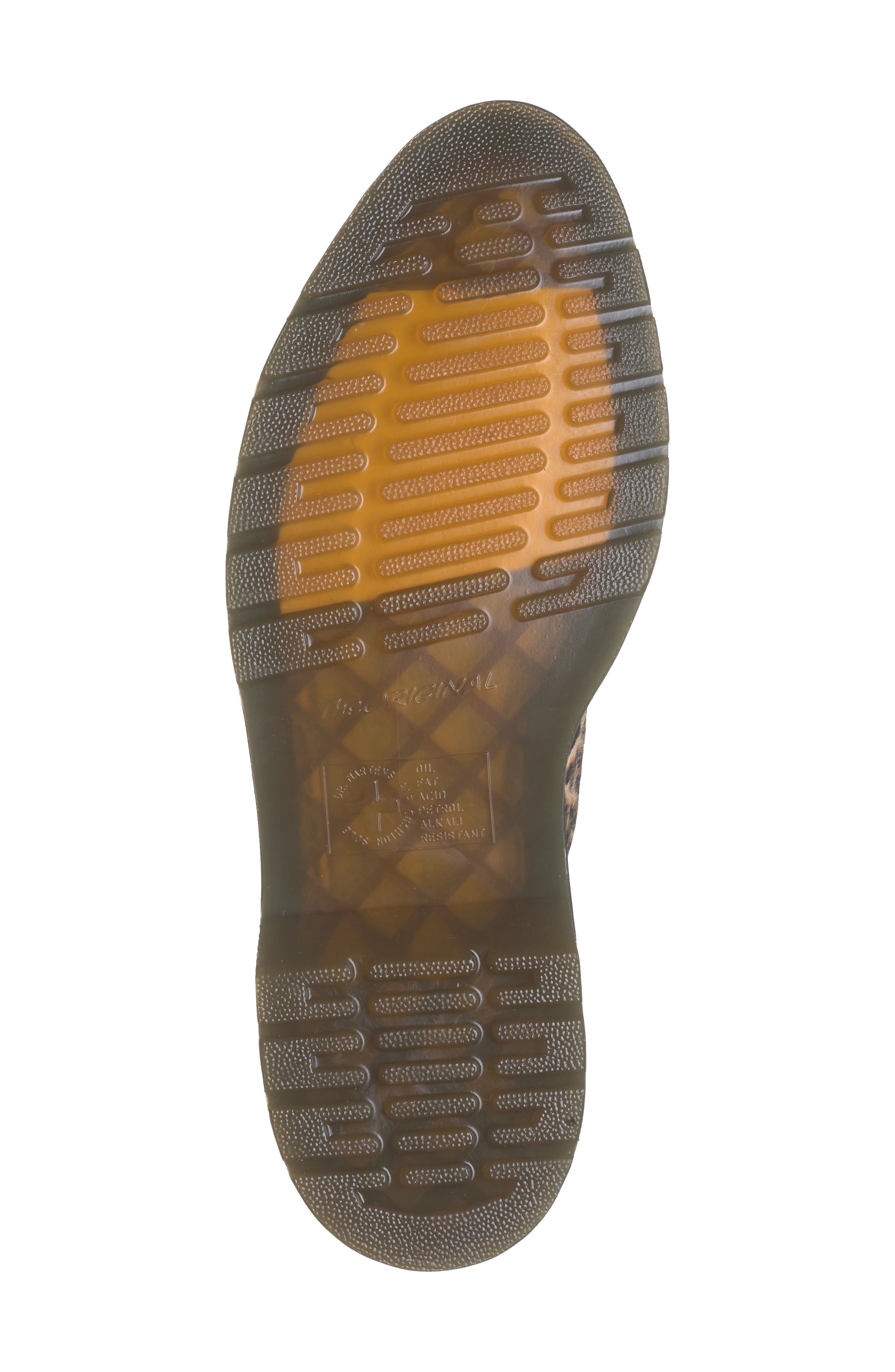 Dr. Martens Elphie Ankle Wrap Flat in Leopard Hair On at Nordstrom - 6