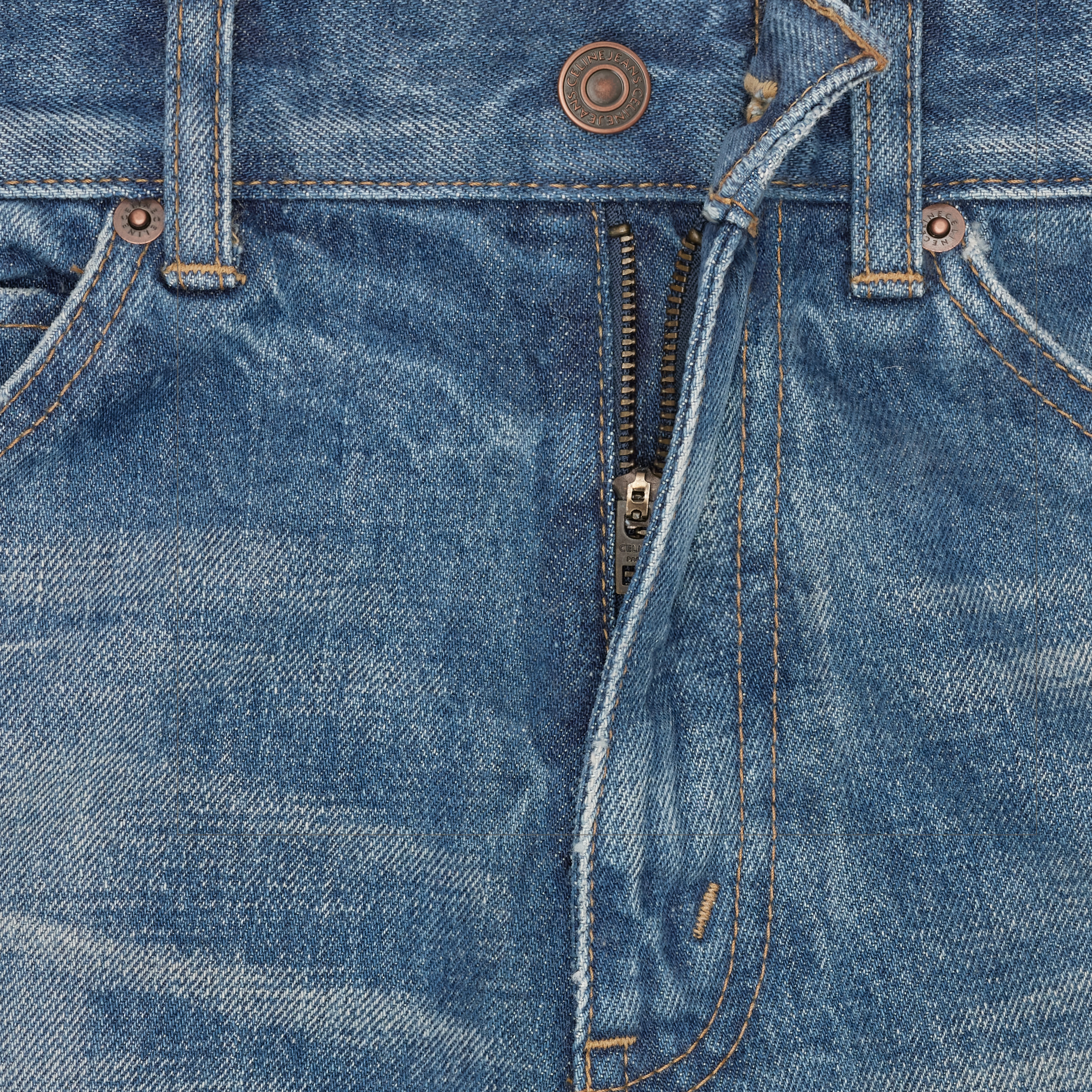 DYLAN STRAIGHT-CUT JEANS IN UNION WASH DENIM - 4