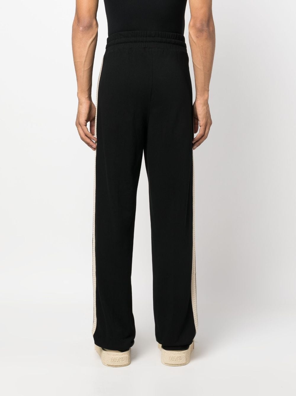 monogram-embroidered track pants - 4