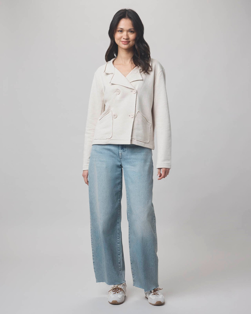 Splendid Diana French Terry Blazer outlook