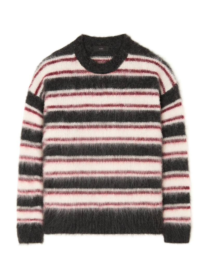 Alanui Grunge Stripes Sweater outlook