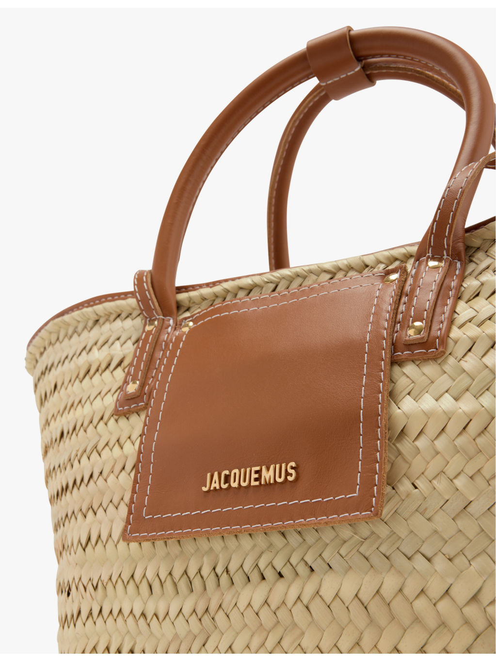 Le Panier Soleil palm-leaf tote bag - 2