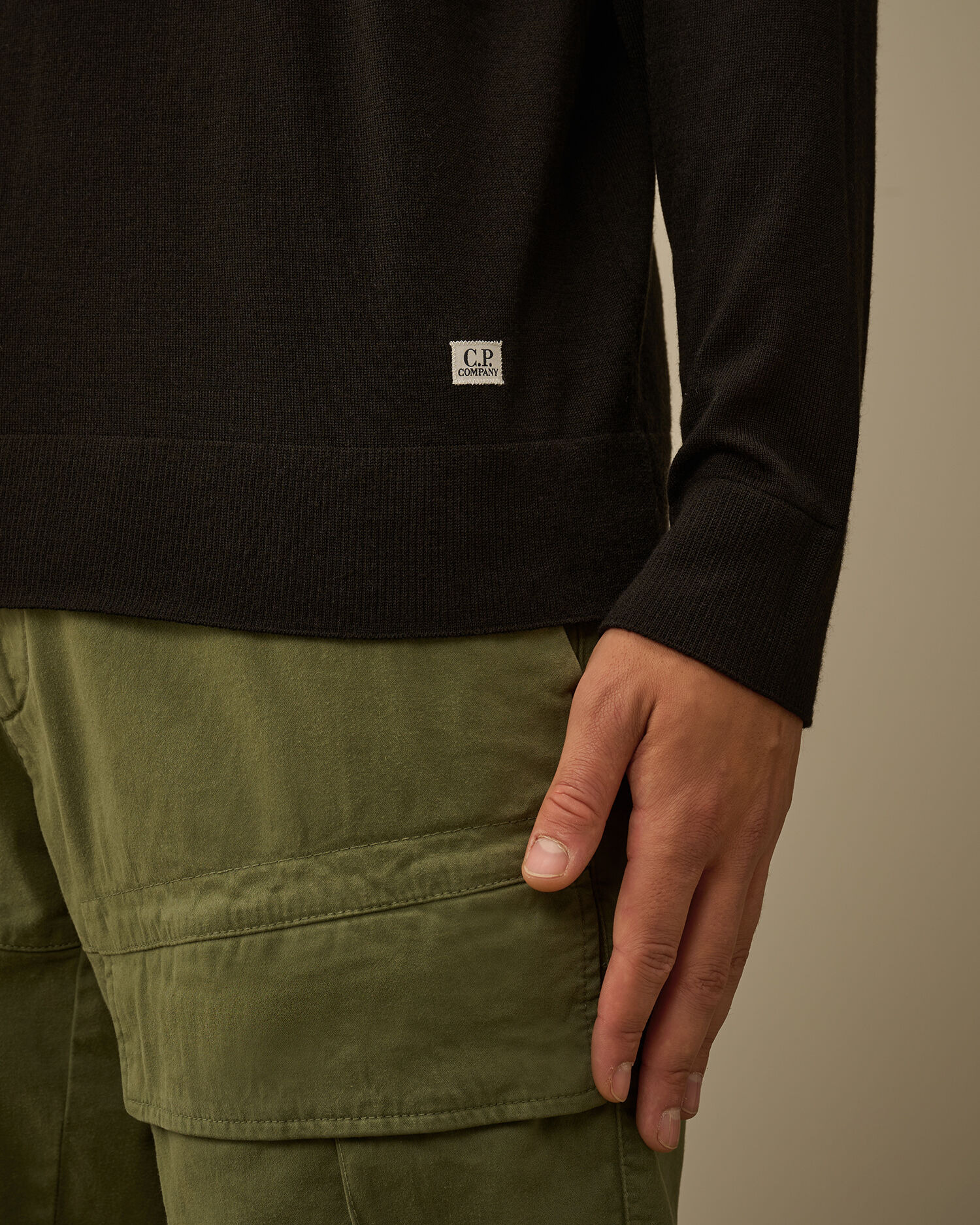 Silk Ultrafine Merino Wool Half Zip Sweater - 5
